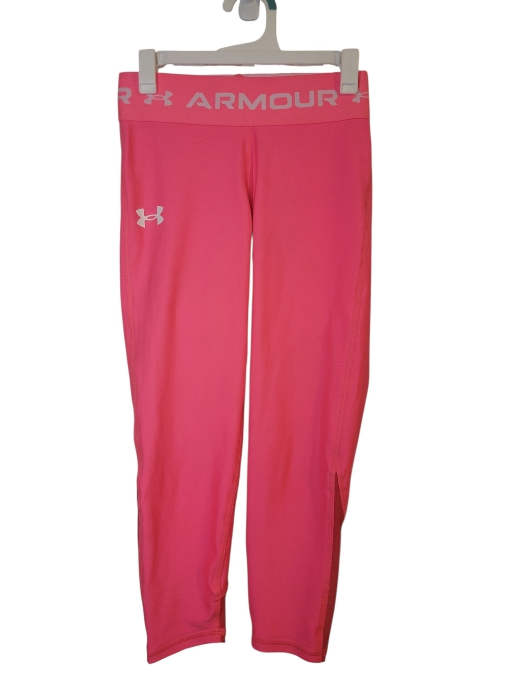Under Armour Girl's Hot Pink Performance Leggings